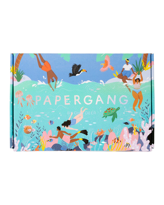 Papergang: A Stationery Selection Box - Just Keep Swimming Edition