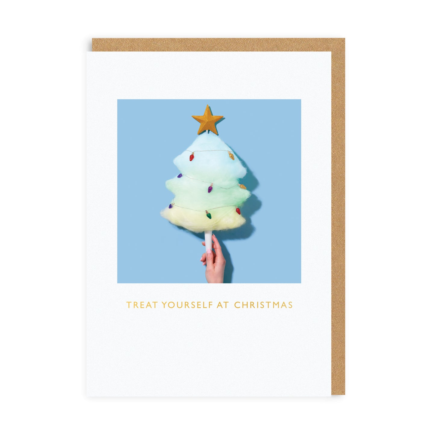 Candyfloss Christmas Greeting Card