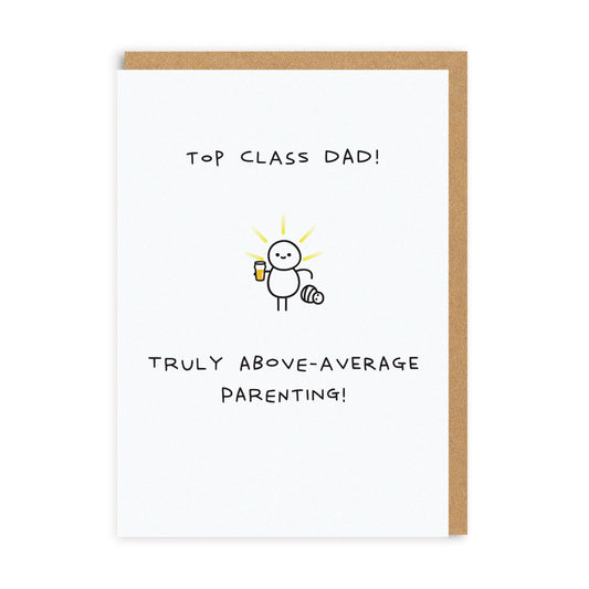 Top Class Parenting Greeting Card