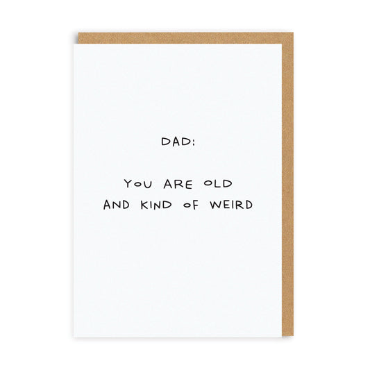 Old and Weird Greeting Card