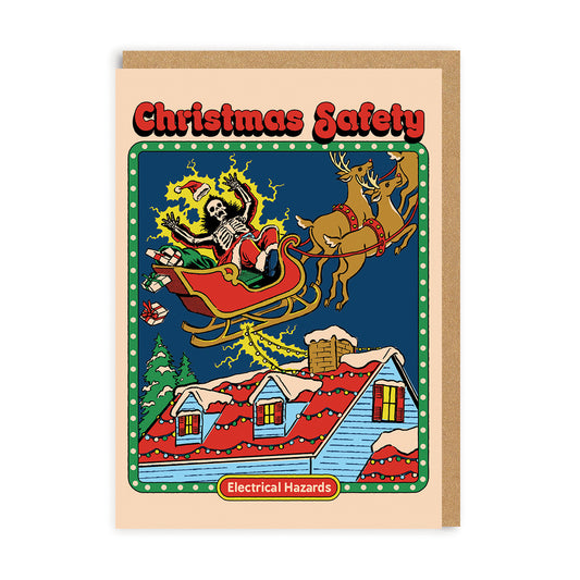 Christmas Safety Greeting Card