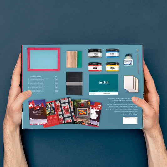 Artful: Art School in a Box - Screen Printing Edition