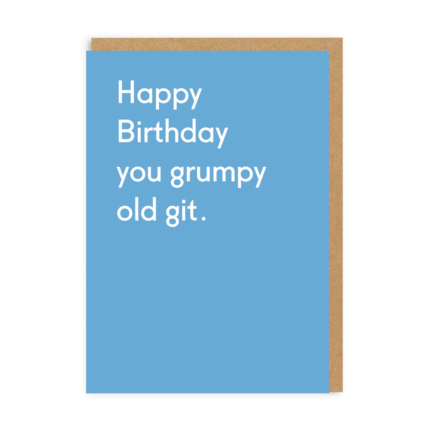 Grumpy Old Git Greeting Card