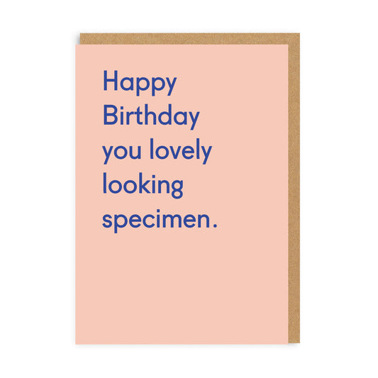 Lovely Looking Specimen Greeting Card