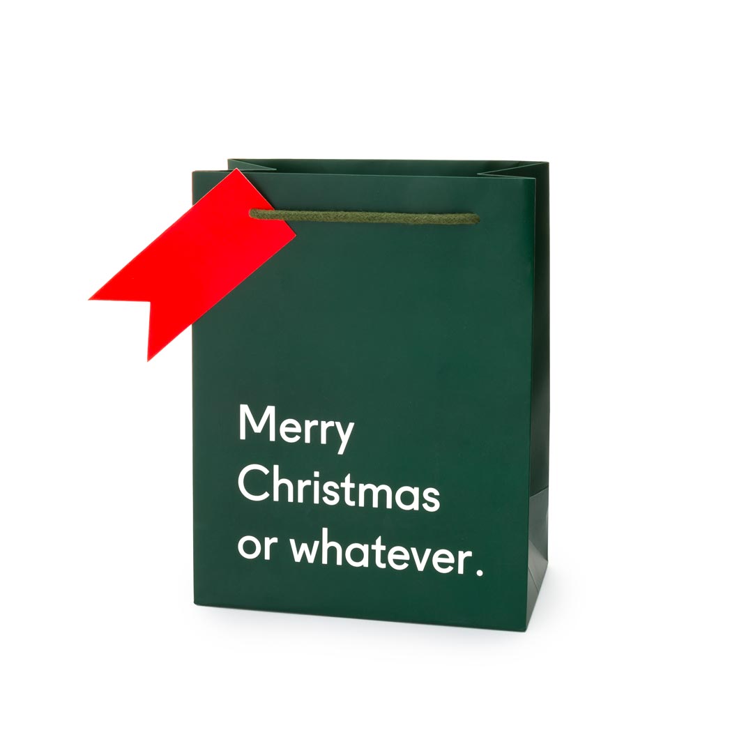 Merry Whatever Medium Gift Bag