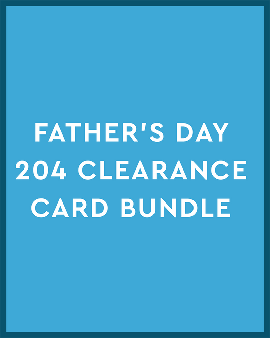 Father's Day 204 Clearance Card Bundle
