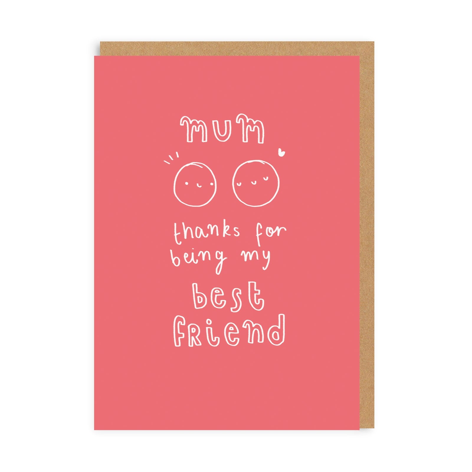 Mum Best Friend Greeting Card