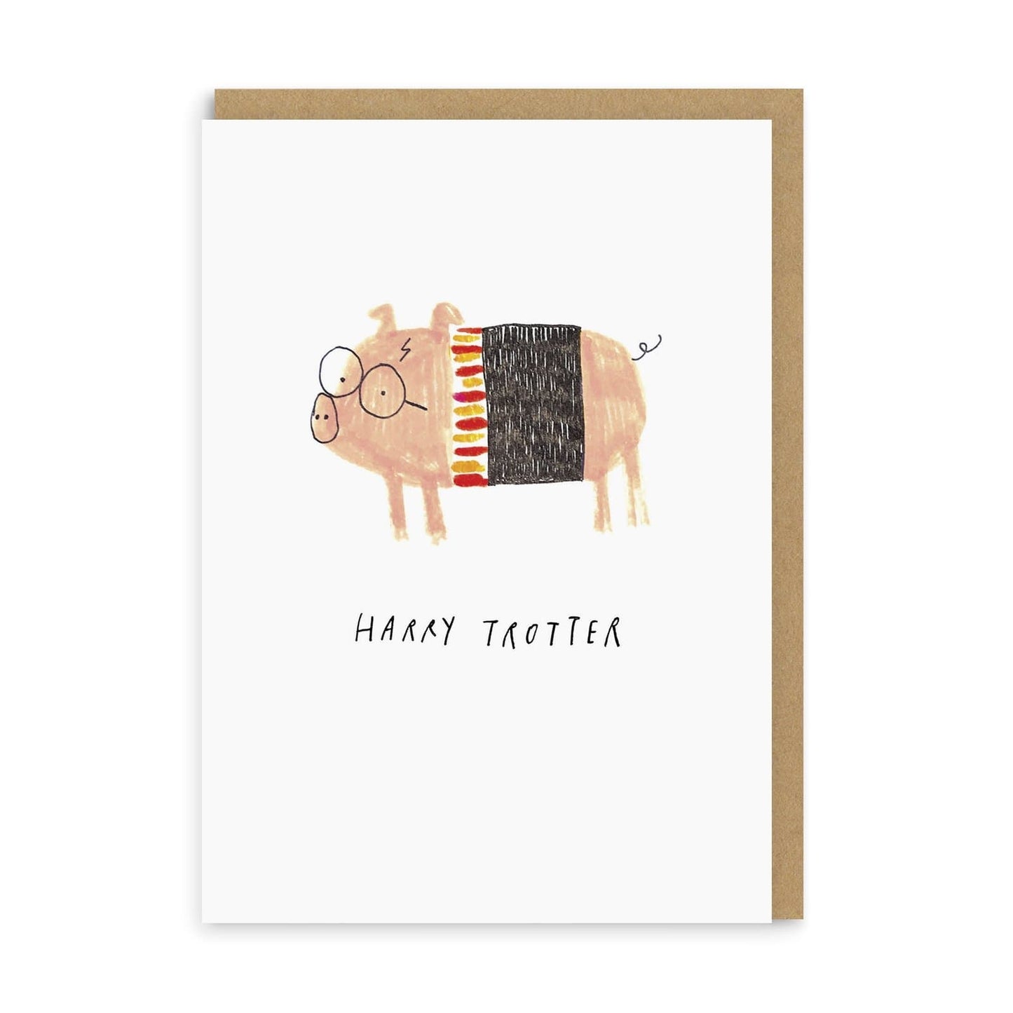 Harry Trotter Greeting Card