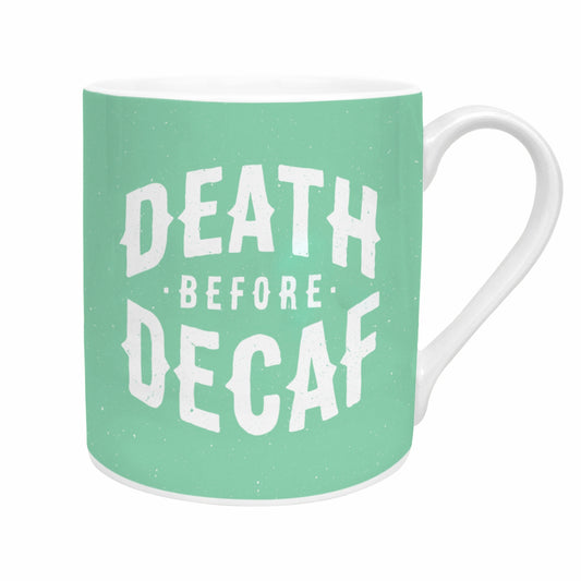 Death Before Decaf Mug