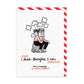I Over Think Therefore I Am Greeting Card