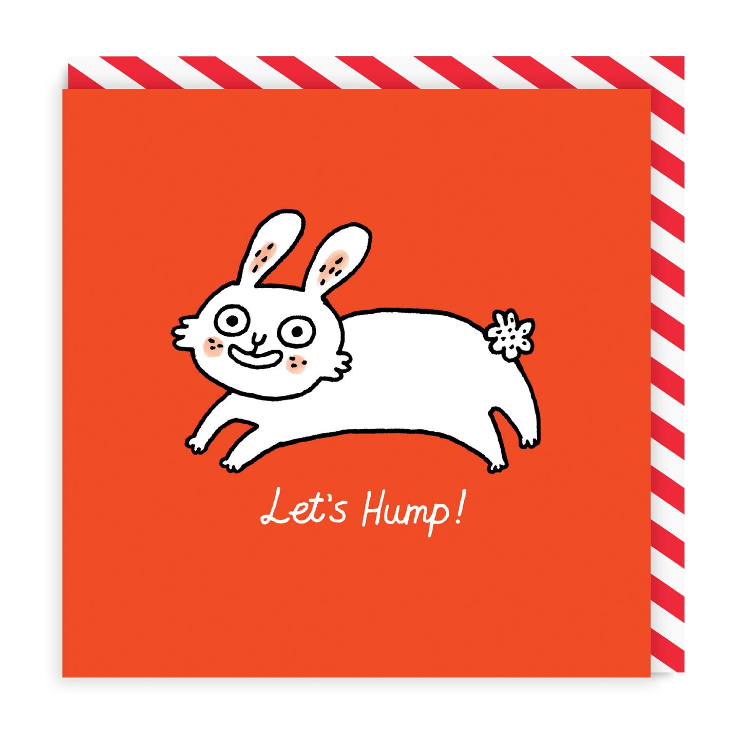Let's Hump Square Greeting Card