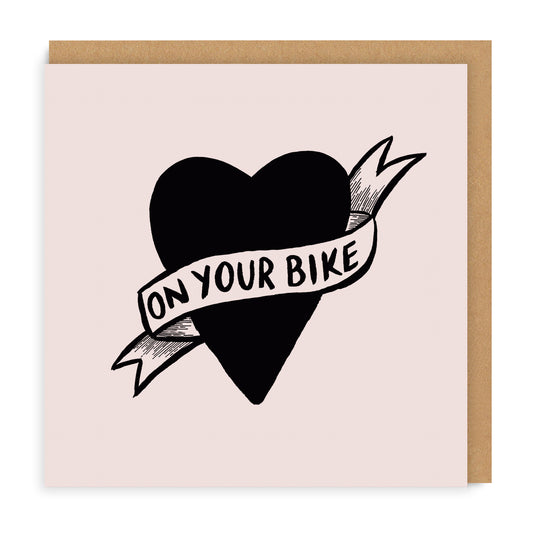 On Your Bike Greeting Card