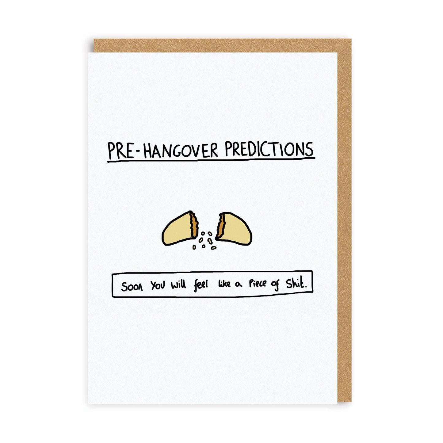 Pre-Hangover Predictions Greeting Card