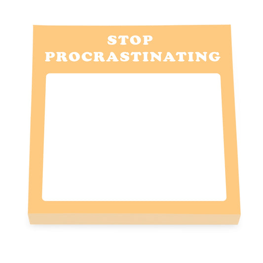 Stop Procrastinating Sticky Notes