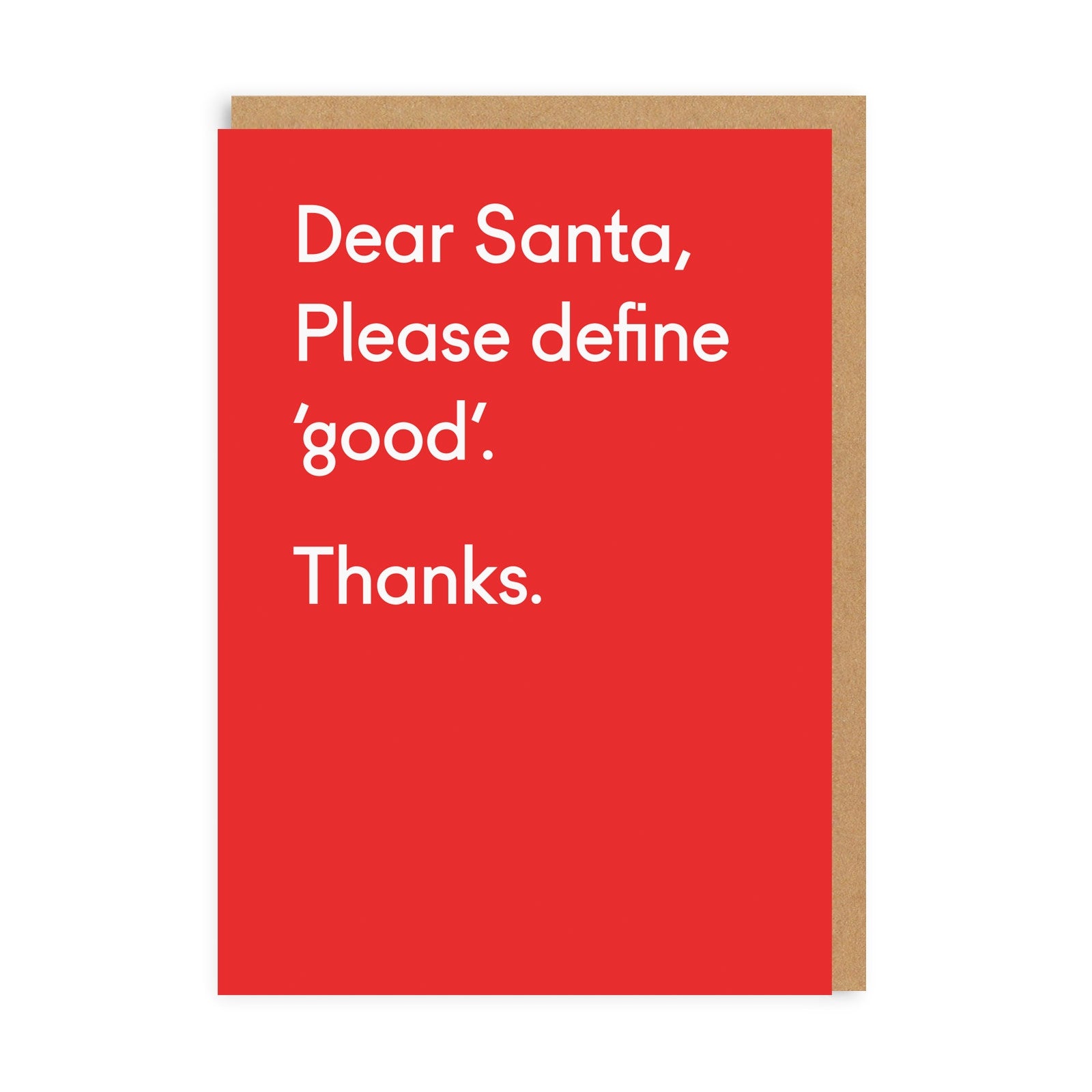Please Define Good Greeting Card